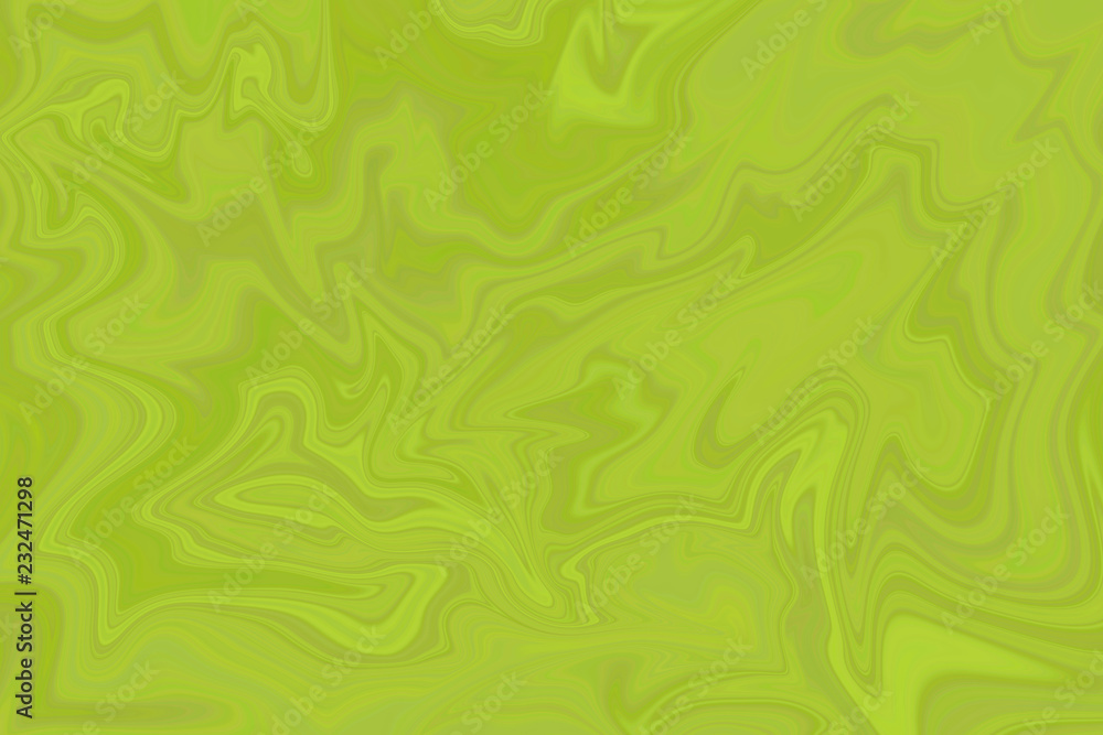 The background is green with a wavy marble pattern. Fashionable color is a lime punch. The background is green with a wavy marble pattern. Fashionable color is a lime punch.