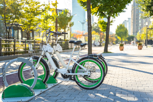 Photography Rental Bikes in Seoul, South Korea