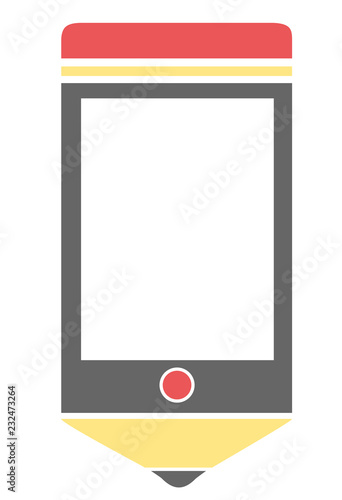 Mobile Apps Education Illus...