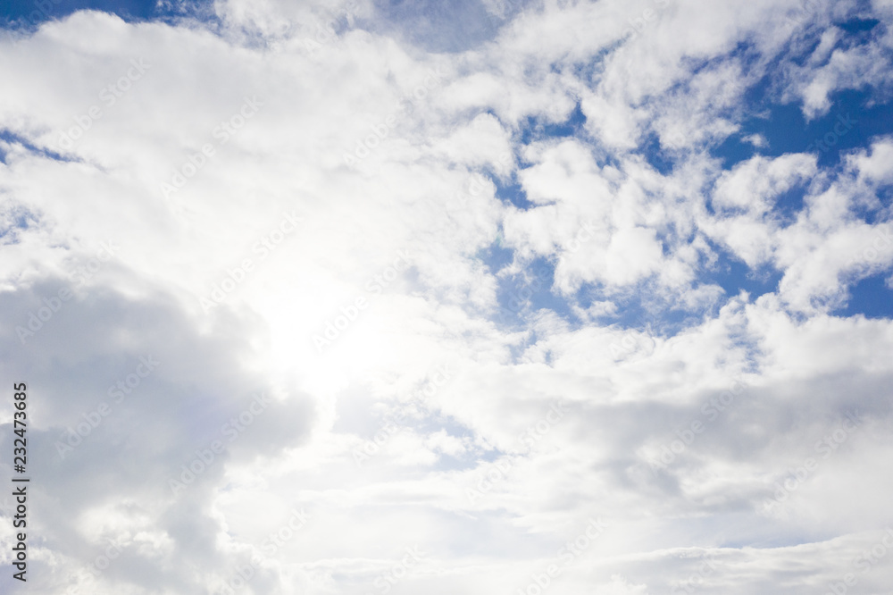 Aerial view of some beautiful clouds and a blue sky. Aerial view of some beautiful clouds and a blue sky.