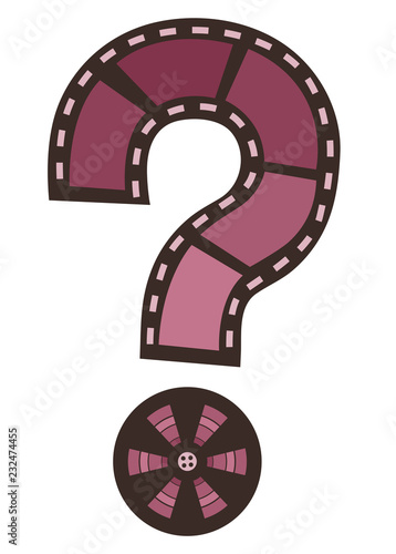 Film Question Mark Illustra...