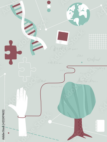 Genealogy Design Background