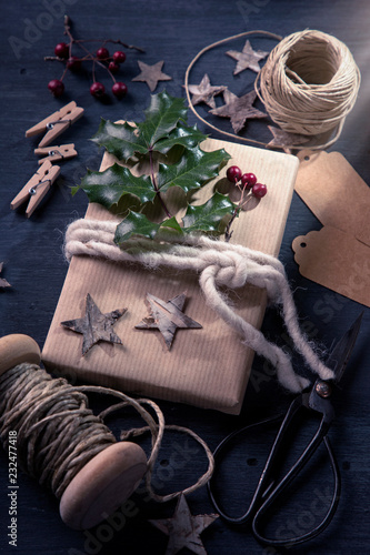 Christmas vintage gifts photo