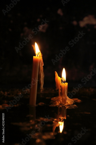 Two candles 