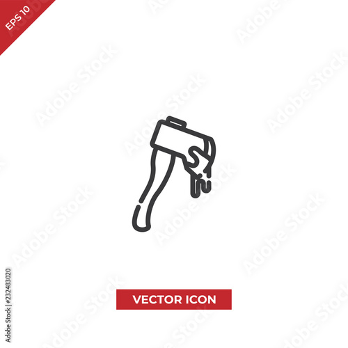 Axe vector icon