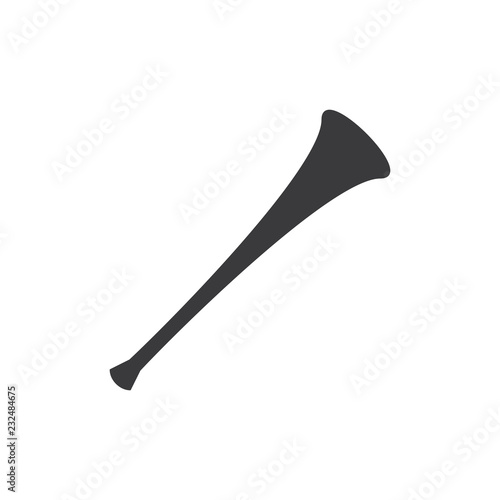 Vuvuzela vector icon photo