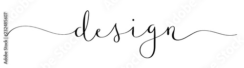 DESIGN brush calligraphy icon