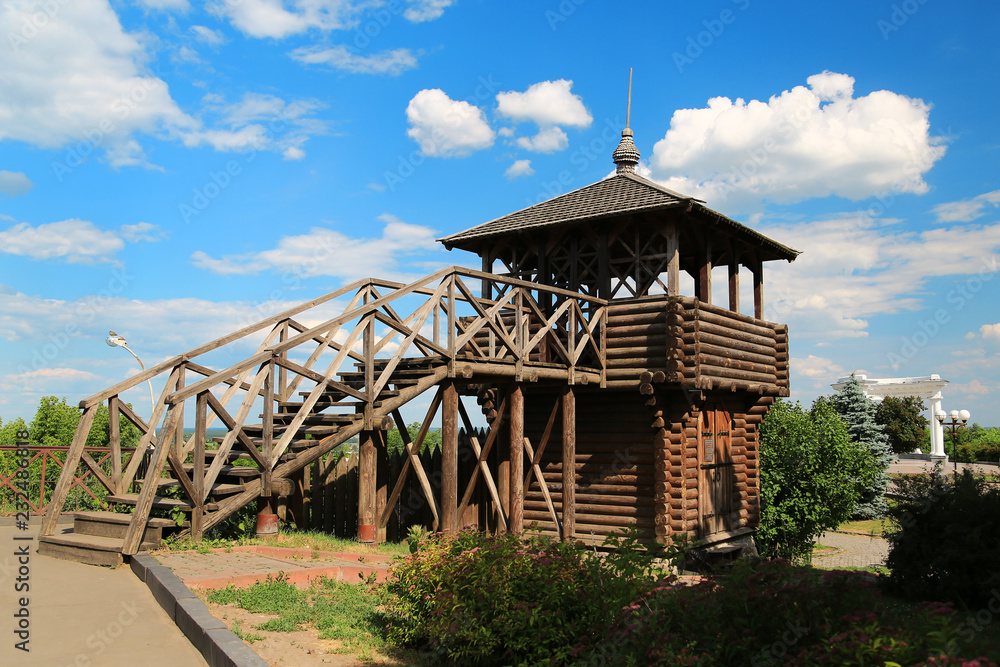 Reconstruction of Poltava fortress, Ukraine