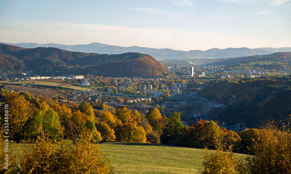 Banska Bystrica in autumn