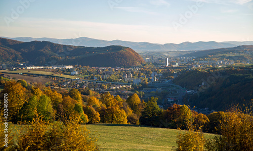 Banska Bystrica in autumn photo