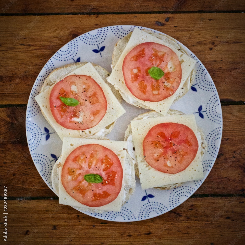 Cheese & Tomato Sandwich Cheese & Tomato Sandwich