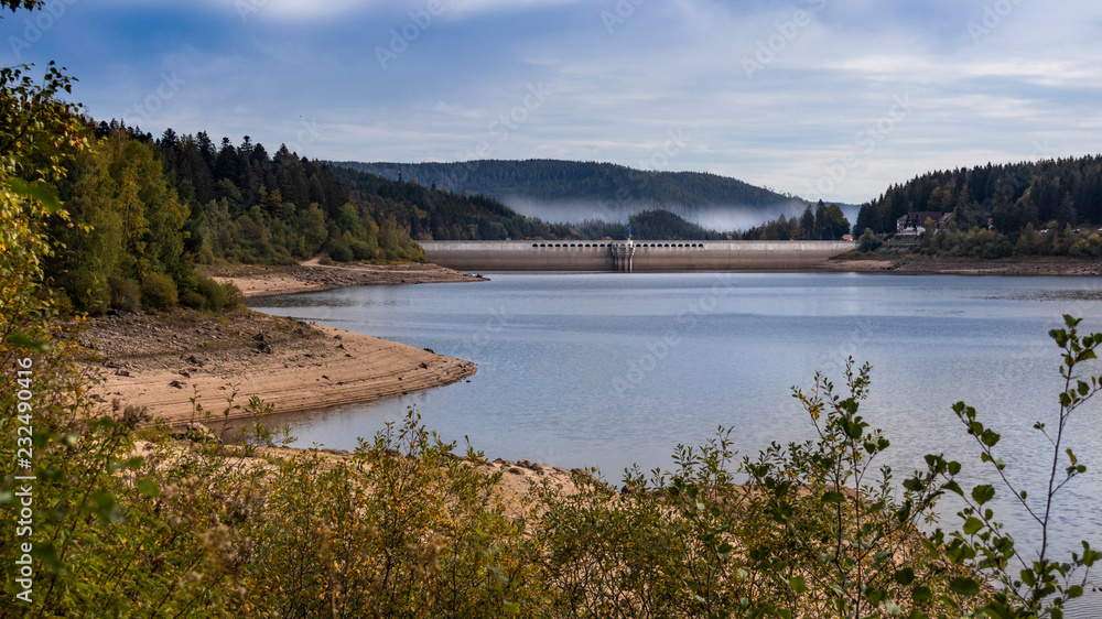 Obraz premium Schwarzenbach-Talsperre