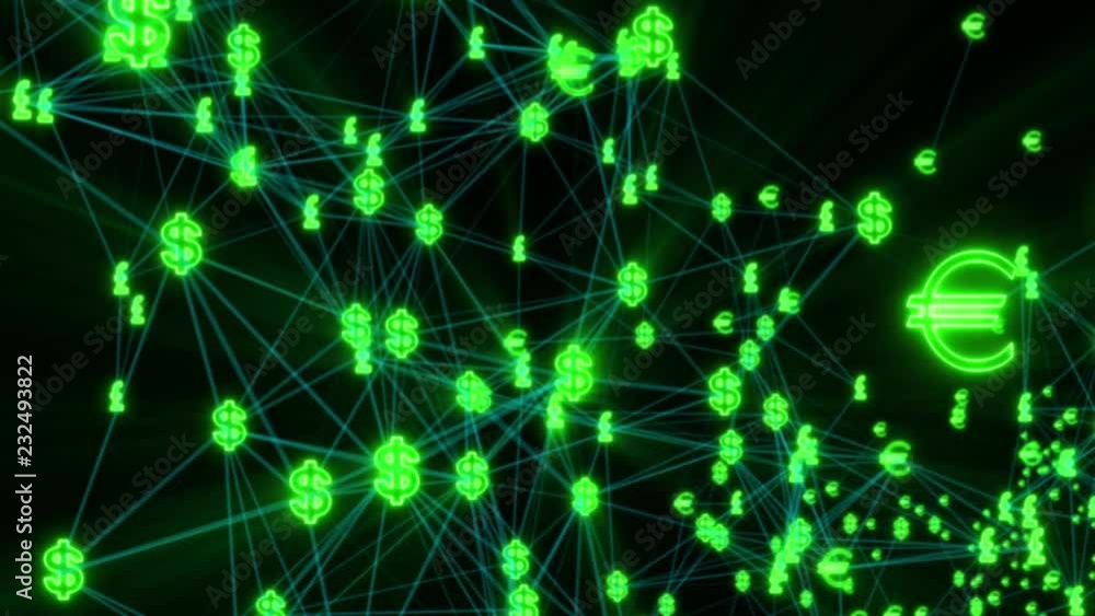 USD, EURO and GBP all connecting and transacting within a digital ledger USD, EURO and GBP all connecting and transacting within a digital ledger