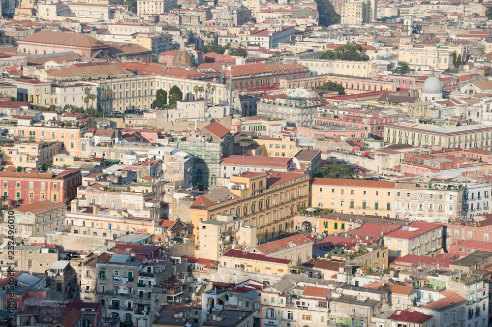Blick über die Dächer von Neapel
