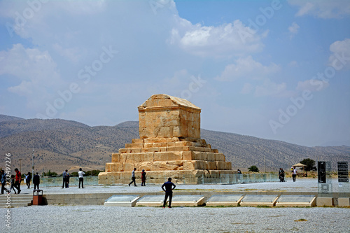 Tomb of Cyrus, the Great, Pasargadae, Iran photo