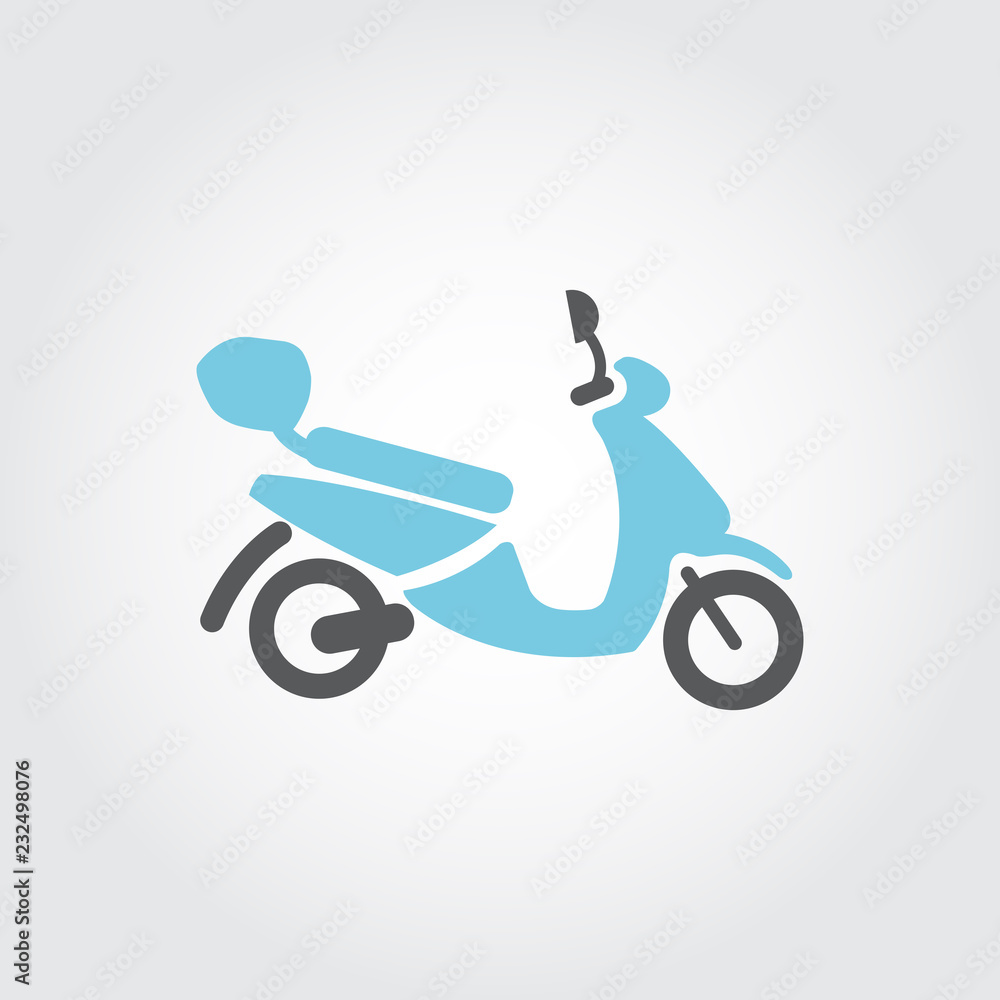 Motorcycles icons vector design Motorcycles icons vector design