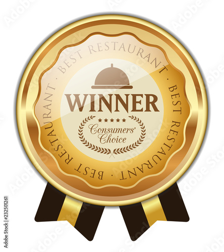 Restaurant Award Badge