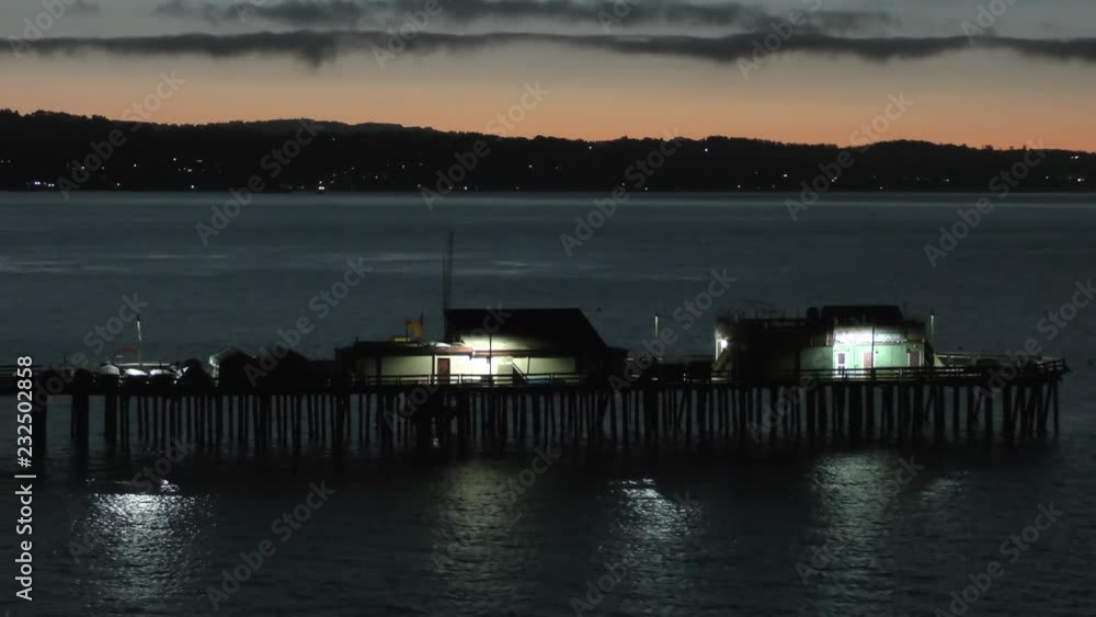 Capitola Wharf in Capitola by the Sea in Santa Cruz County, California, USA, 2018 Capitola Wharf in Capitola by the Sea in Santa Cruz County, California, USA, 2018
