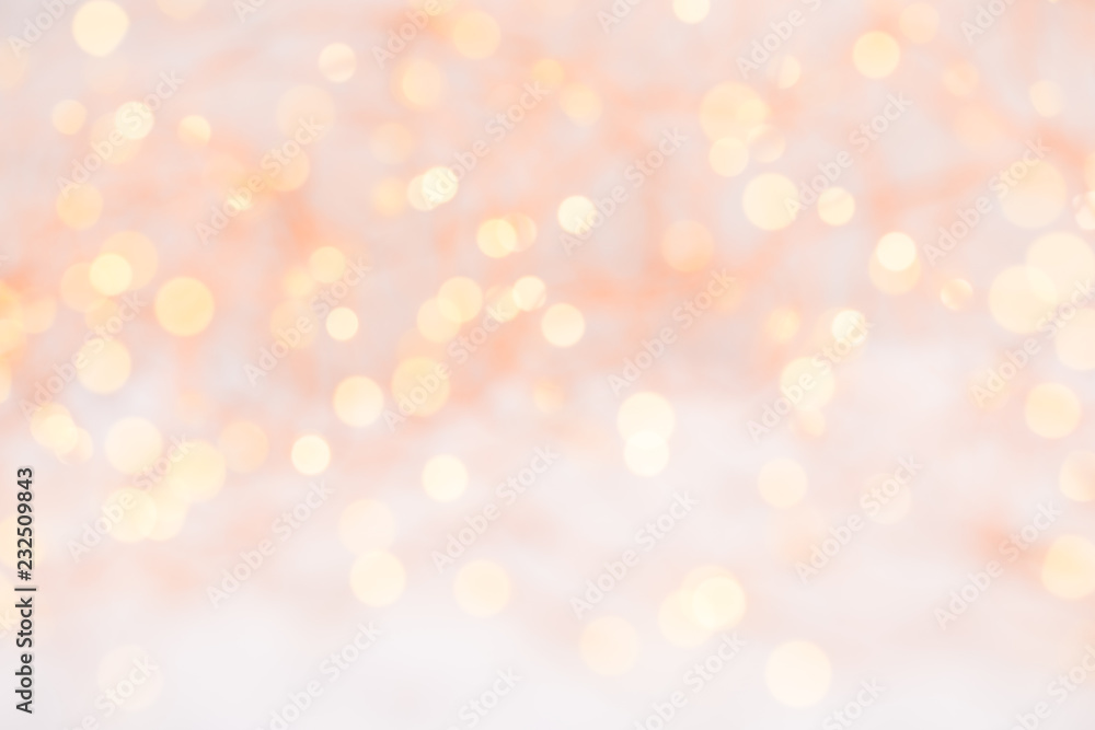 Christmas greeting card. Christmas tree branch on glitter golden bokeh lights background. New Year concept. Copy space. Christmas greeting card. Christmas tree branch on glitter golden bokeh lights background. New Year concept. Copy space.