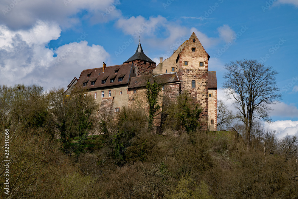 Burg Rothenfels, Unterfranken, Bayern, Deutschland 