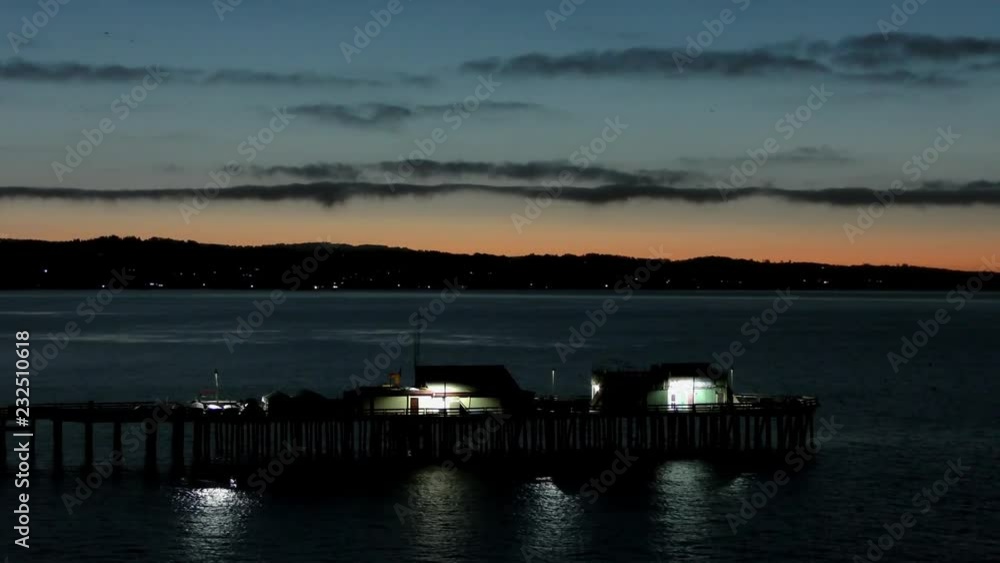 Capitola Wharf in Capitola by the Sea in Santa Cruz County, California, USA, 2018 Capitola Wharf in Capitola by the Sea in Santa Cruz County, California, USA, 2018
