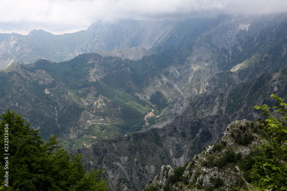 Fototapeta premium Marmor Marmorbruch Carrara