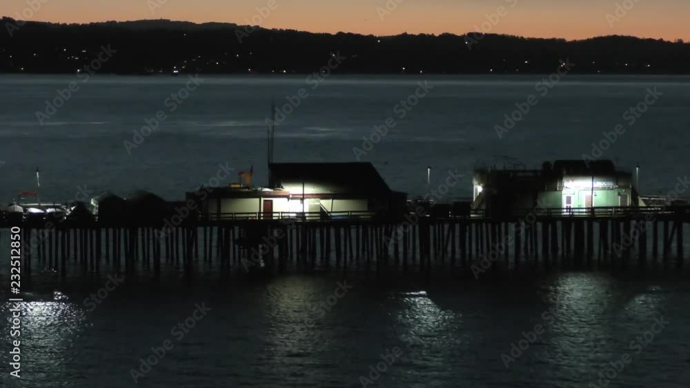 Capitola Wharf in Capitola by the Sea in Santa Cruz County, California, USA, 2018 Capitola Wharf in Capitola by the Sea in Santa Cruz County, California, USA, 2018