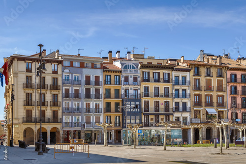 Castle Square  Pamplona  Spain
