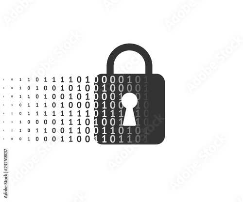 Digital Safety Vector Design
