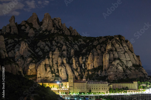 Montserrat mountain range. Catalonia, Spain