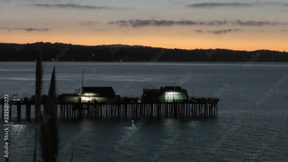 Capitola Wharf in Capitola by the Sea in Santa Cruz County, California, USA, 2018 Capitola Wharf in Capitola by the Sea in Santa Cruz County, California, USA, 2018