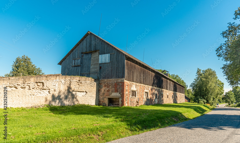 old farm house