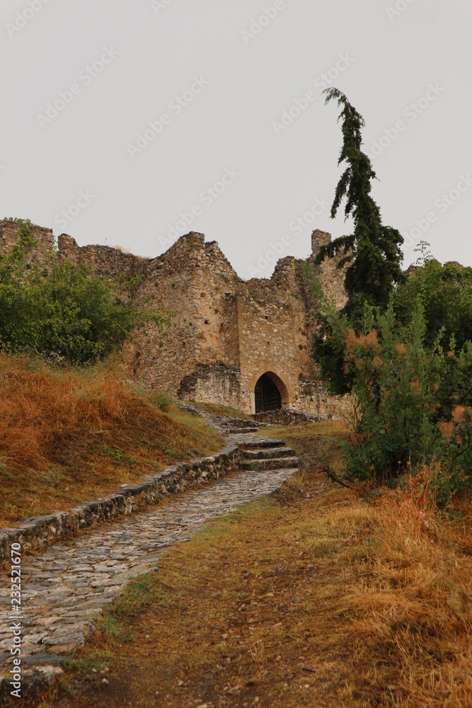 Entrance to the Platamonas castle, Greece