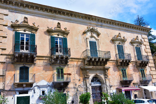 rubino trombadore palace modica sicily italy photo