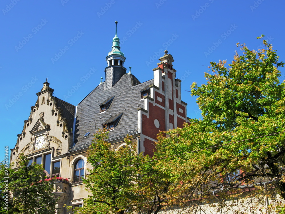 Obraz premium Berlin-Friedrichshagen, ratusz