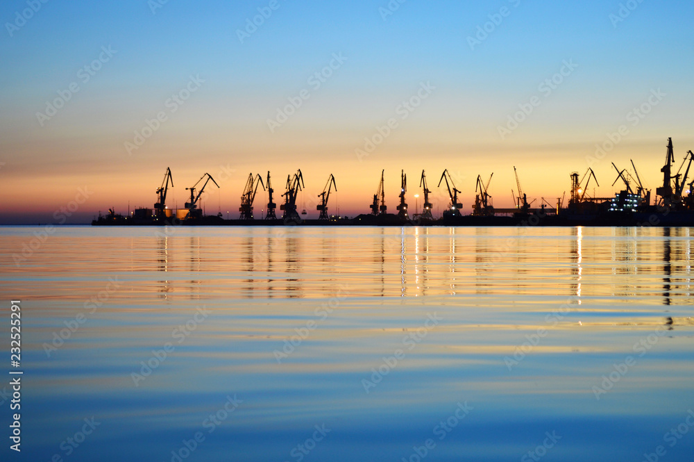 Naklejka premium sunset