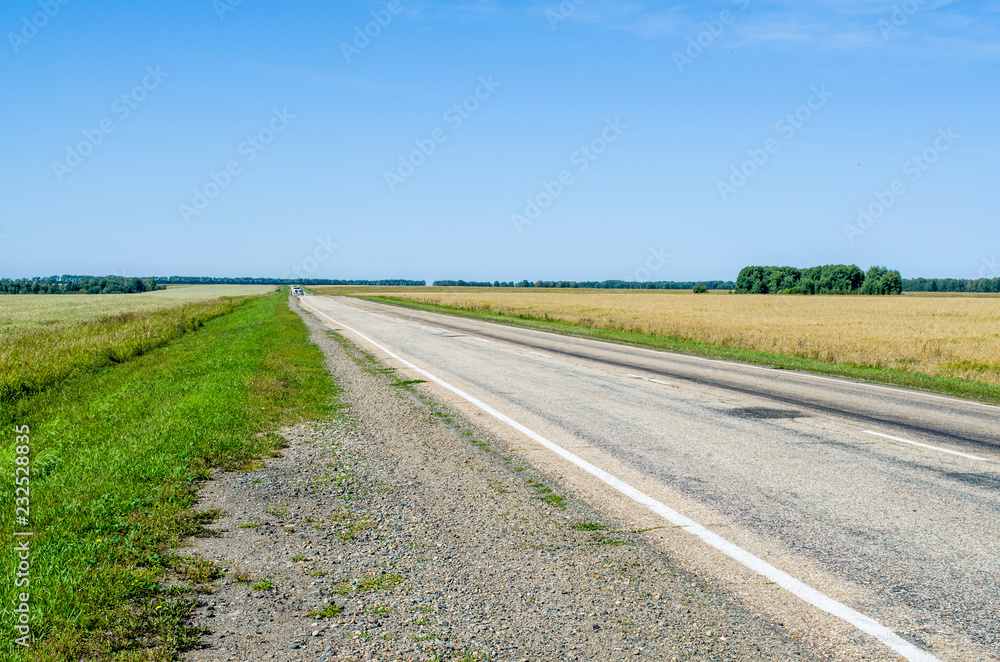 the road among spacious fields the road among spacious fields