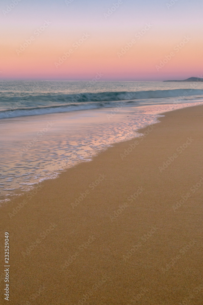 Fototapeta premium pastel colors at sunset