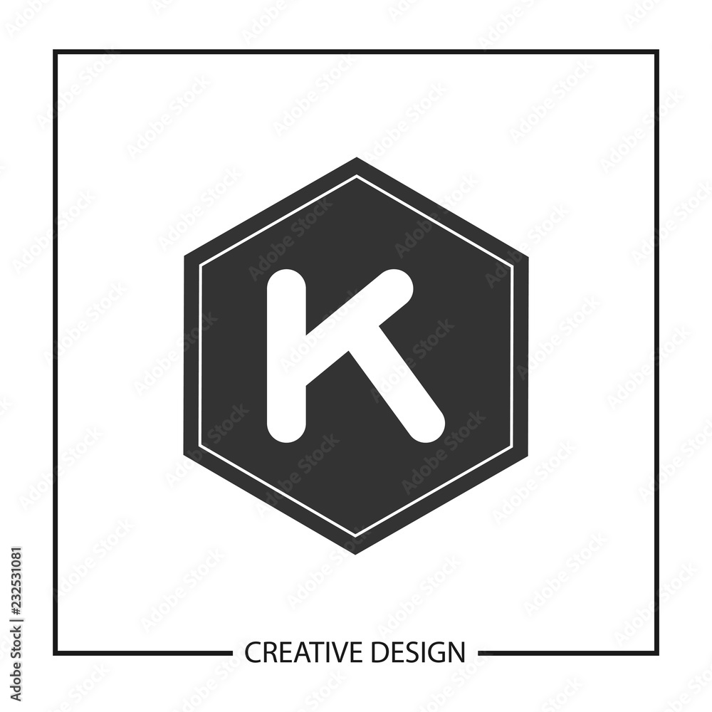 Initial Letter K Logo Template Vector Design Initial Letter K Logo Template Vector Design