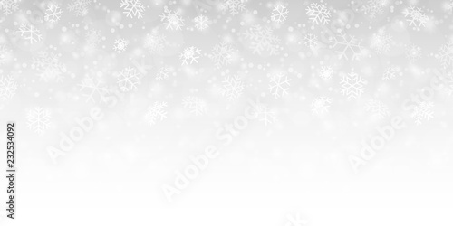 seamless snow flakes background