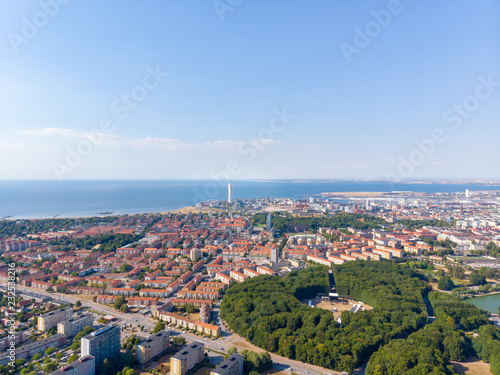 Photography Drone photo over Malmo, Sweden