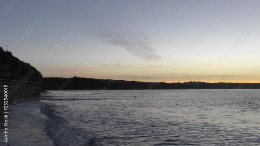 The Pacific Ocean at Capitola by the Sea, California, USA, 2018 The Pacific Ocean at Capitola by the Sea, California, USA, 2018