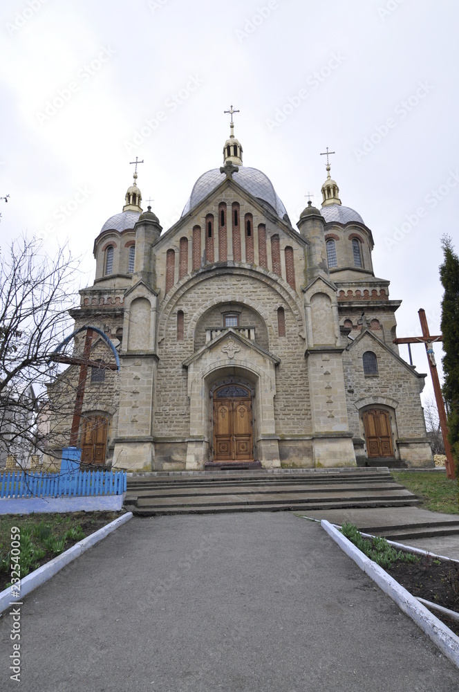 Obraz premium Old White Church