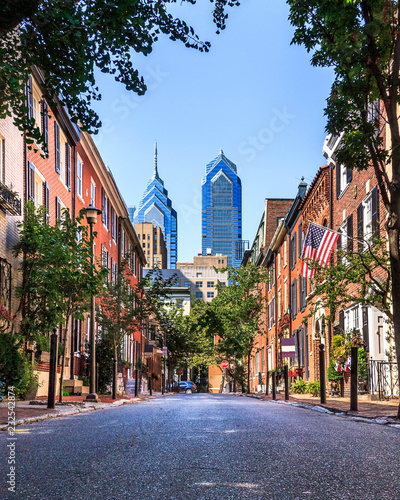 Streets of Philadelphia Fototapet