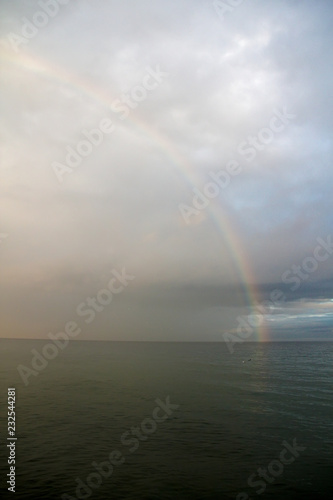 Fototapeta Naklejka Na Ścianę i Meble -  Rainbow over Lake