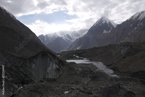 river in the mountains