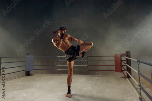 Slika na platnu Muay thai, thai boxing fighters