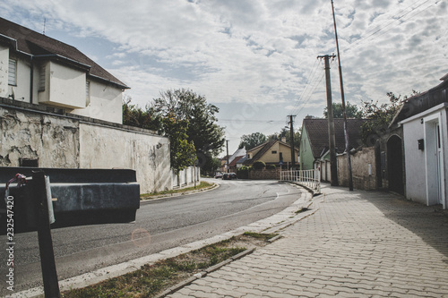 Street photo in Pezinok. Near Bratislava. Slovakia