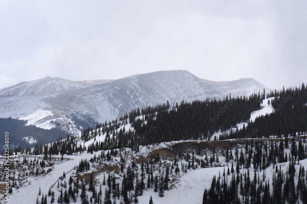 Dramatic landscape in the Rocky Mountains in Colorado Dramatic landscape in the Rocky Mountains in Colorado