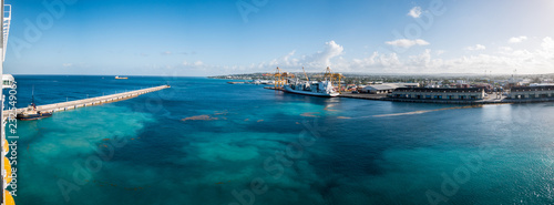 Quadro su tela Port de Bridgetown (Barbade)